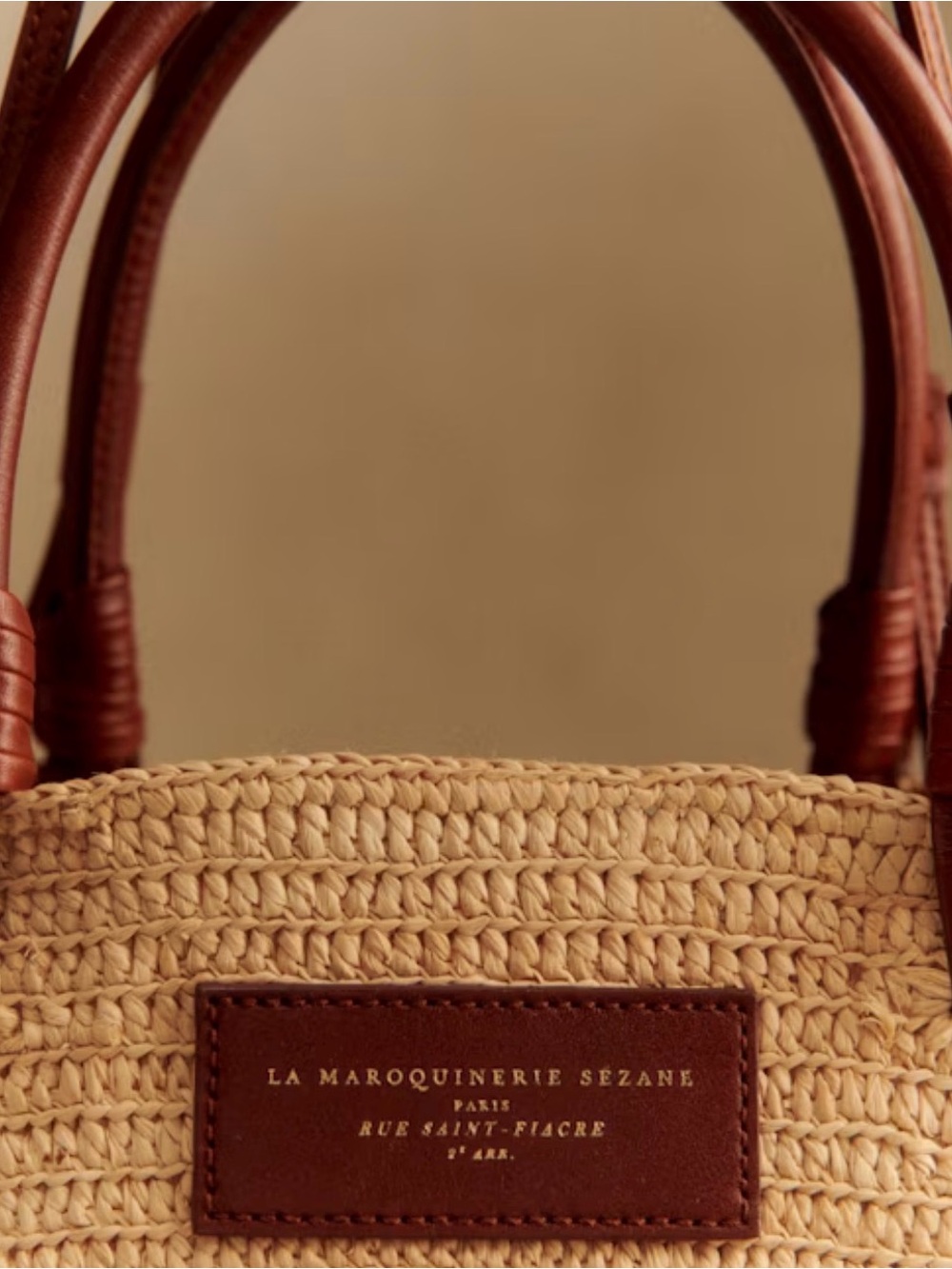 JUSTINE BASKET BAG - Picture 3 of 10